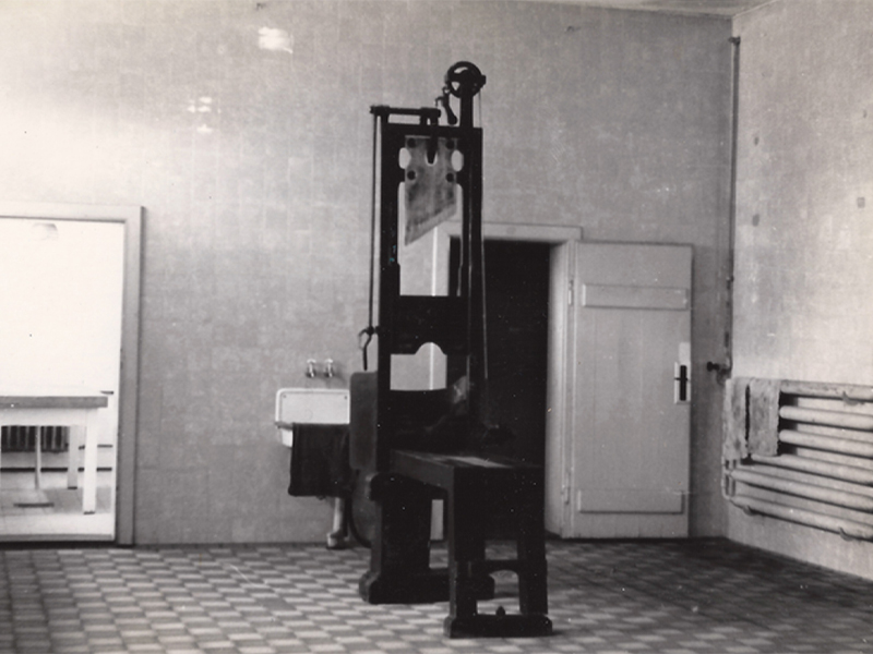 guillotine Wolfenbuttel